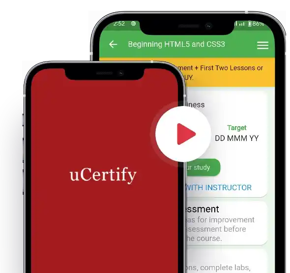 uCertify Mobile App: Learn Anywhere, anytime 